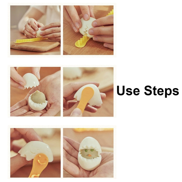 2pcs /Set Lace Egg Cutter DIY Egg Mold Kitchen Salad Making Tools