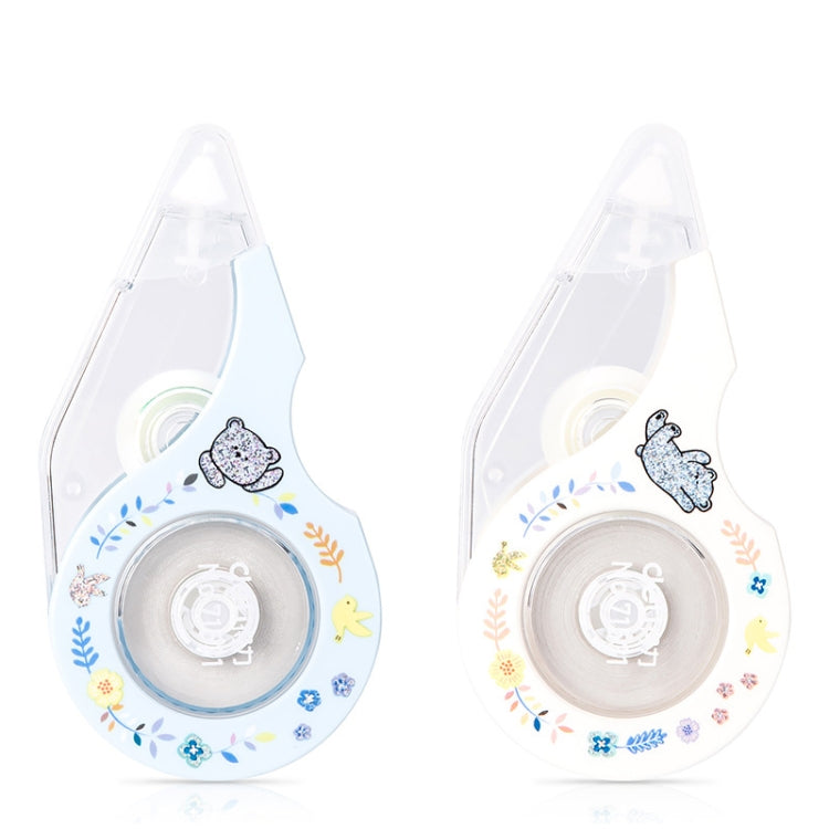 Deli 5mm x 12m Correction Tape Refill Cartoon Transparent Mini Tape(Random Color)