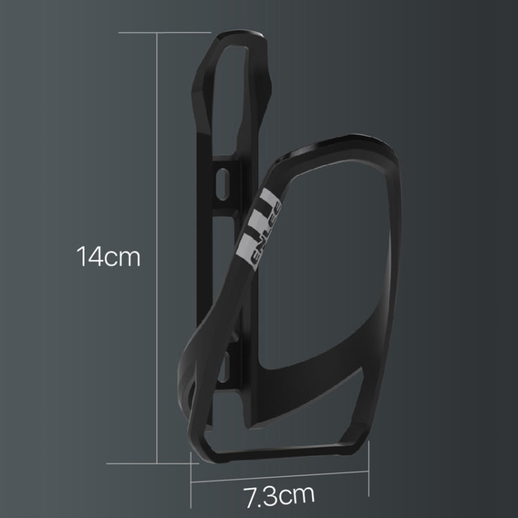 ENLEE R-30 Plastic Bicycle Bottle Cage Road And Mountain Bike Cylinder Holder Cycling Accessories(Black)