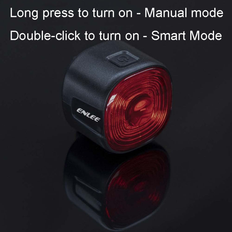 ENLEE EN09 Bicycle Tail Light Bright Warning Light For Night Riding Highway Motorcycle Lights, Model: Smart Model