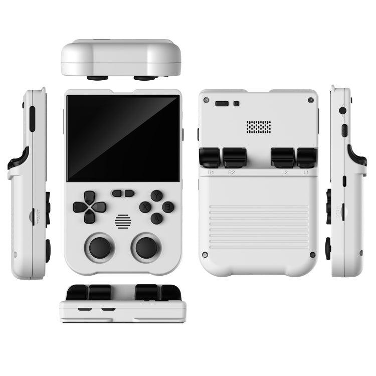 AMPOWN XU10 Handheld Game Console 3.5-Inch IPS Screen Linux System Portable Video Arcade 64G(Purple)