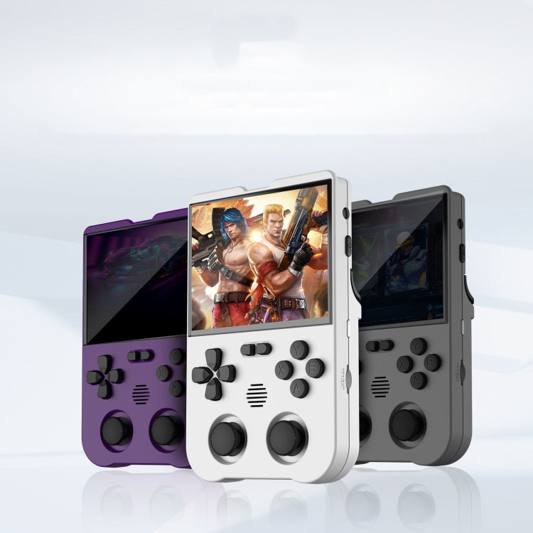 AMPOWN XU10 Handheld Game Console 3.5-Inch IPS Screen Linux System Portable Video Arcade 256G(Grey)