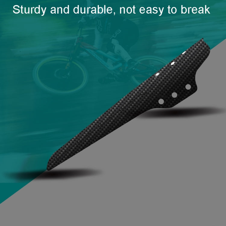 ENLEE Mountain Bike Fenders Mountain Bicycle Saddle Universal Riding Accessories, Model: Carbon Fiber