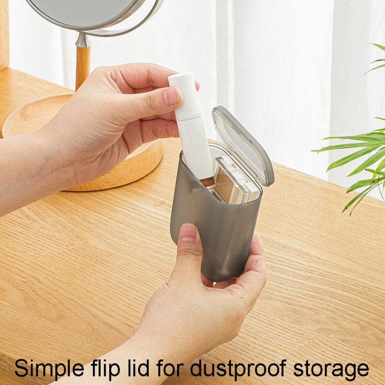 Phone Earphone Data Cable Charger Organizer Drawer Jewelry Miscellaneous Storage Box With Lid