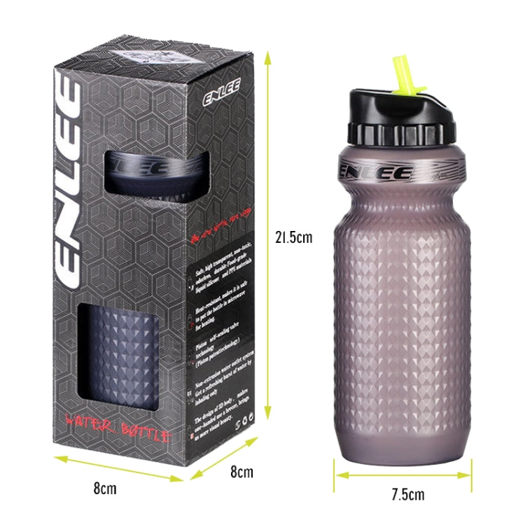 ENLEE RR10 650ml Mountain Bike Riding Water Bottle Portable Water Kettles For Outdoor Sports(Red)