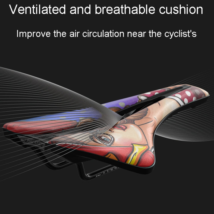 ENLEE E-ZD312 Bicycle MTB Saddle Cushion Super Soft Road Bike Saddle Pads, Model: I Model