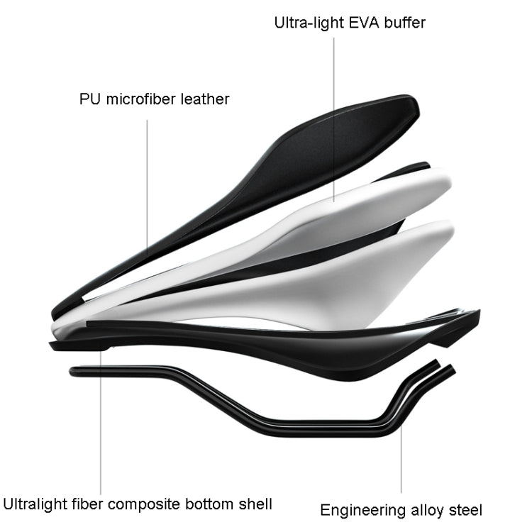 ENLEE E-ZD312 Bicycle MTB Saddle Cushion Super Soft Road Bike Saddle Pads, Model: J Model