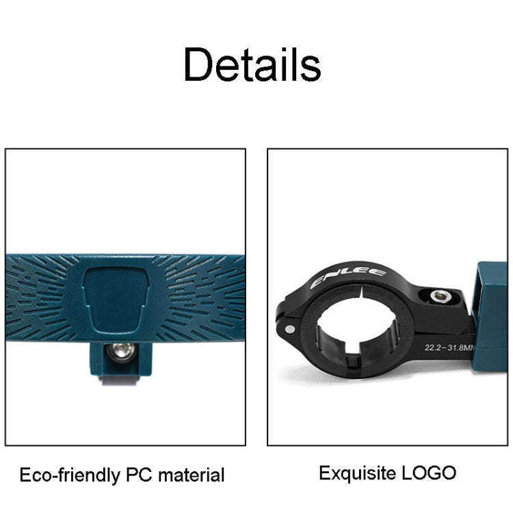 ENLEE KF-2.0 Bicycle Coffee Cup Bracket Stroller Bottle Carrier Tea Kettle Mug Holder(Dark Blue)