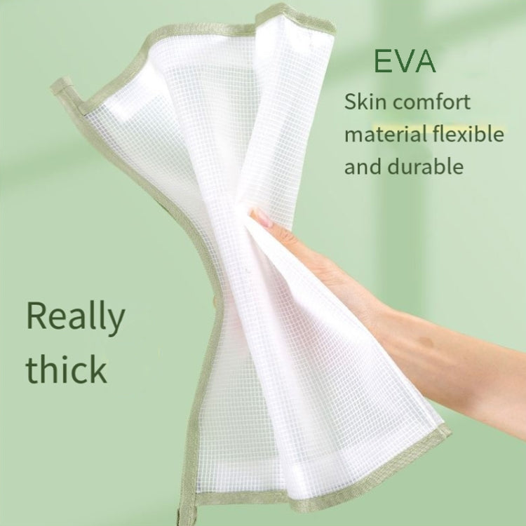 YAOJIE Student Subject Classification Storage Bag EVA 3D Thicken A4 Exam Special File Bags(Blue)