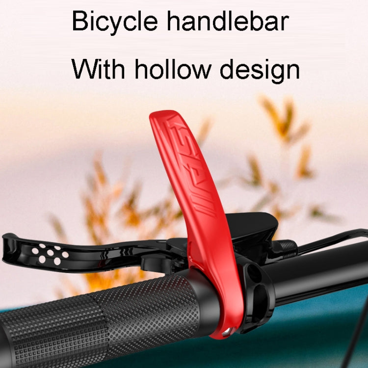 ENLEE E-45616 1pair Bicycle Handlebar Covers Cow Sheeps Horn Grips Joystick Sleeve Accessories(Fluorescent Yellow)