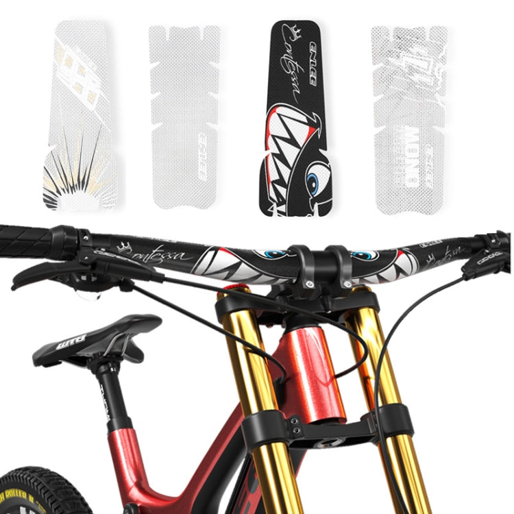 ENLEE EM2201 2pcs /Set Bicycle Crank Protective Covers Universal Decoration For Mountain And Road Bikes, Model: Explosion