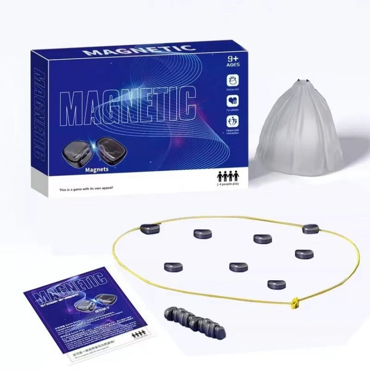 Magnetic Chess Game Fun Table Strategy Game for Kids and Adults, Sponge Model, Rope Model, Sponge Model Rock Chess, Rope Model Rock Chess