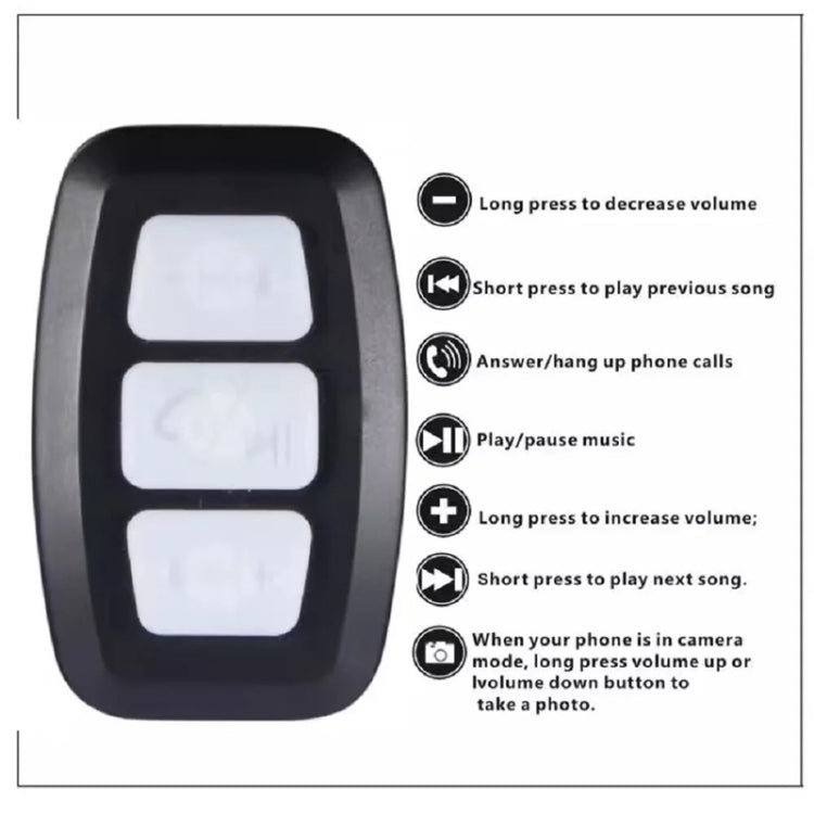 Mobile Phone Cycling Remote Control Wireless Bluetooth Intelligent Controller