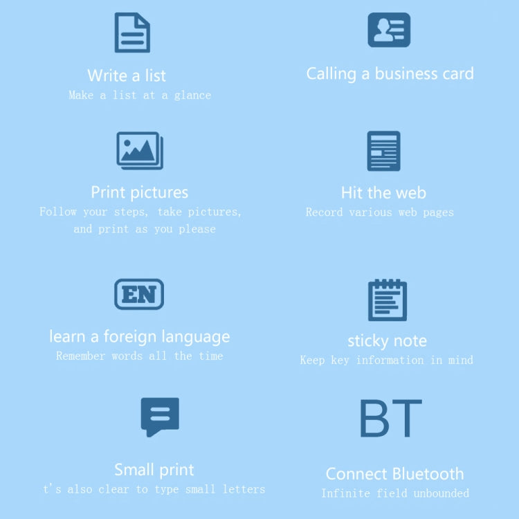 C15 Mini Student Bluetooth Inkless Photo Label Thermal Printer, Spec: Pink+5 Stickers+5 Paper+3 Color Paper