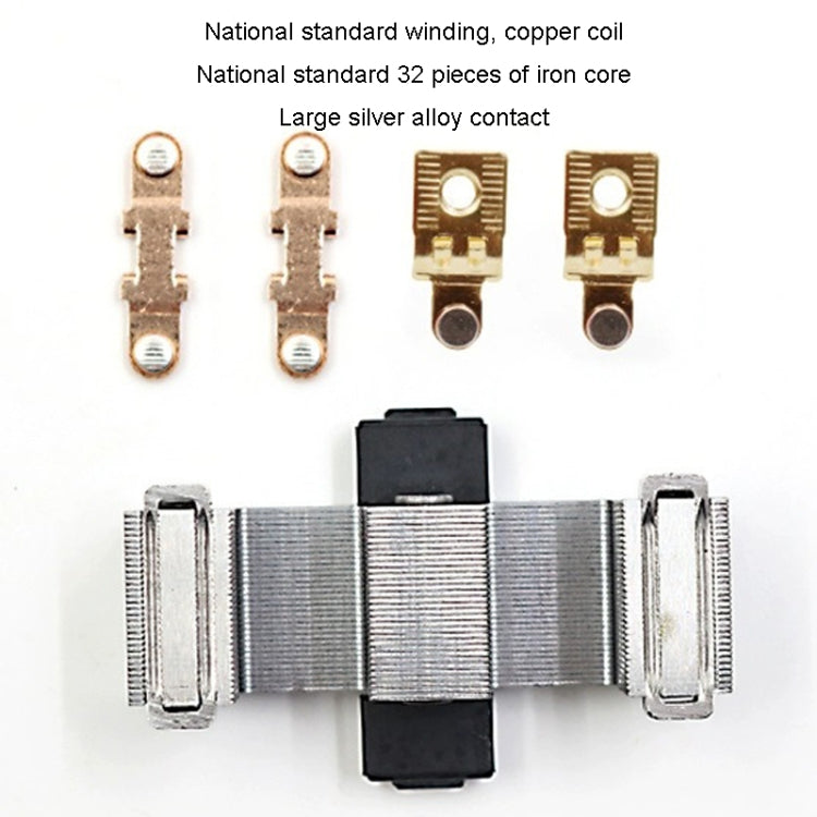 CHNT CJX2-1810 18A 220V Silver Alloy Contacts Multi-Purpose Single-Phase AC Contactor