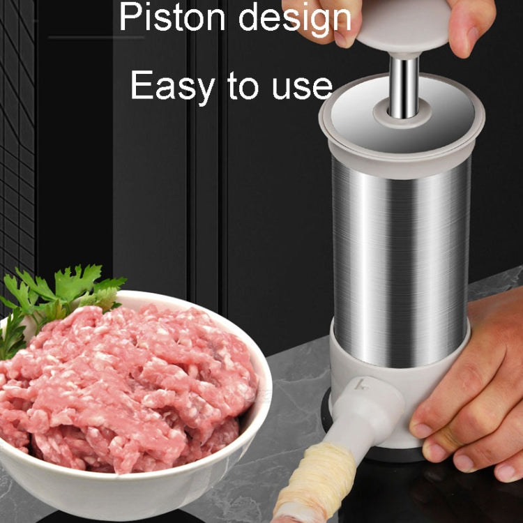 Kacheeg Home Kitchen Multifunctional Sausage Maker Bacon Shrimp Smoothie Making Tool, Model: Enema Device
