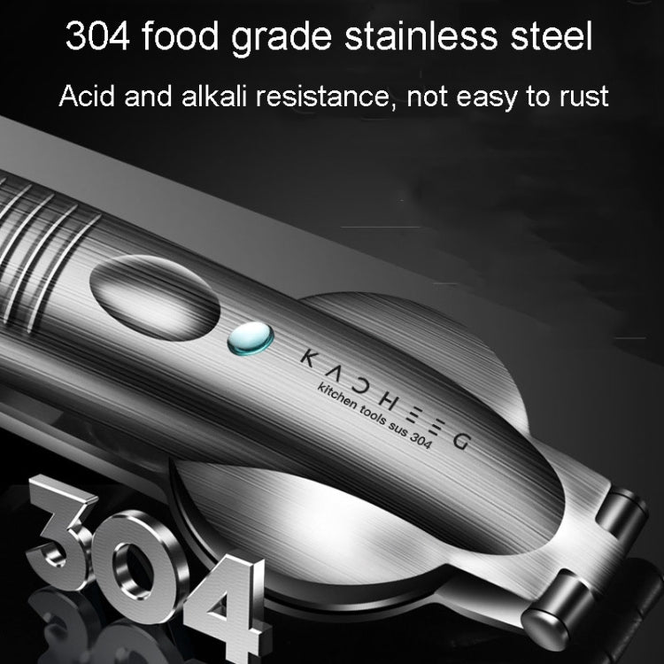 Kacheeg 304 Stainless Steel Chestnut Opener Cross Opening Chestnut Shelling Peeler With 2 Steel Fingers, Style: Classical Model