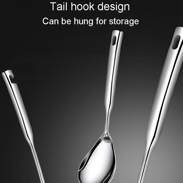 Kacheeg Household Stainless Steel Spatula Kitchenware Kitchen Cooking Tools, Style: Rice Spoon