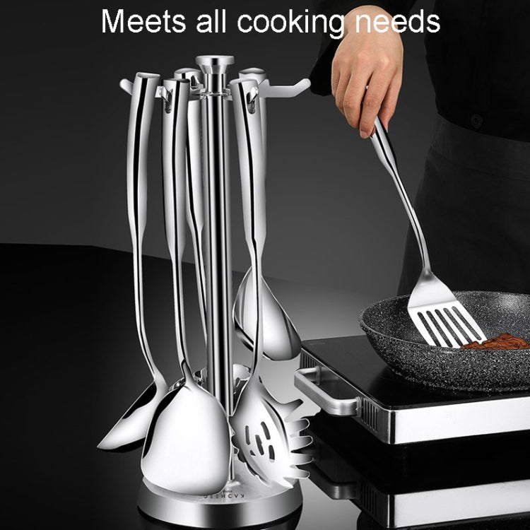 Kacheeg Household Stainless Steel Spatula Kitchenware Kitchen Cooking Tools, Style: Noodle Scoop