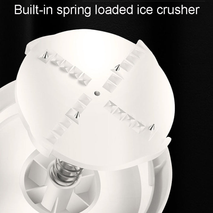 Kacheeg Small Home Ice Shaving Machine Hand-Cranked Ice Crusher, Model: Ice Shaver+Frozen Mold