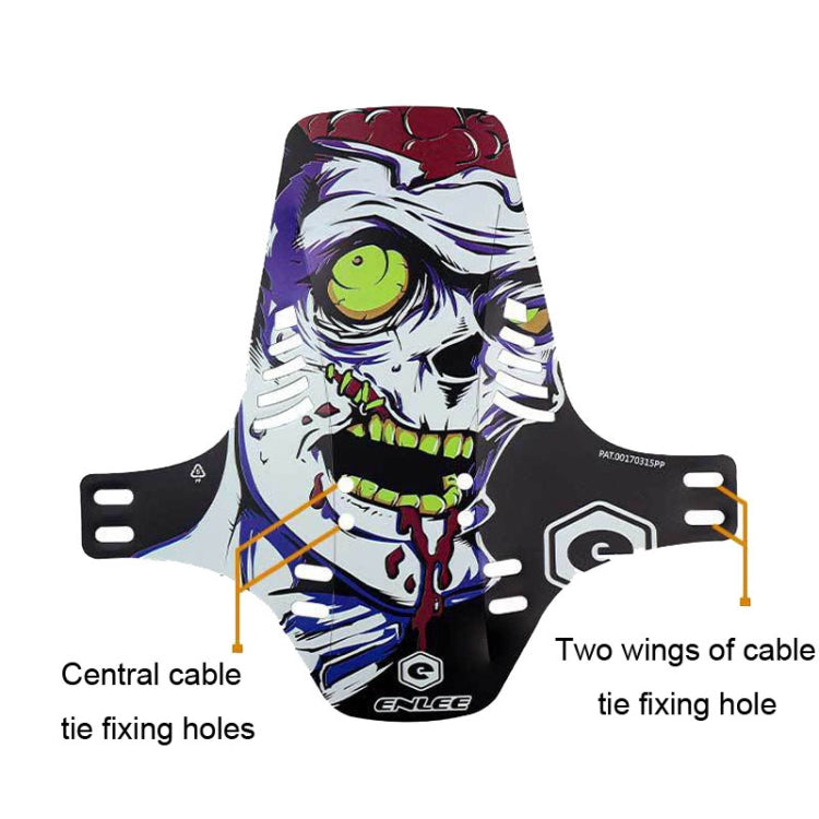 ENLEE E19001 Bicycle Front And Rear Universal Fenders Mountain Bike Mini Shield, Model: A Model