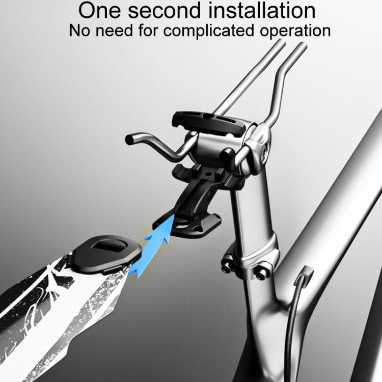 ENLEE EA2305 Quick Detachable Bicycle Mudguard Road And Mountain Bike Fenders, Style: B Model