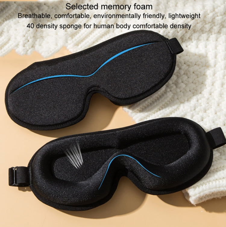 3D Eye Mask Breathable Shade Stereoscopic Nose All-In-One Sleeping Eye Mask