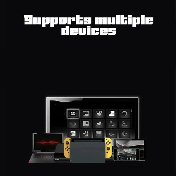 IPEGA Mechanical Gamepad Tablet Cell Phone Stretch Wireless Bluetooth Grip For N-S / P3 / PC / Switch / Android / IOS, Product color: Black