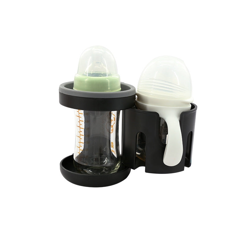 JOYBI 2 in 1 Stroller Water Cup Bottle Double Holder(Clip Style)