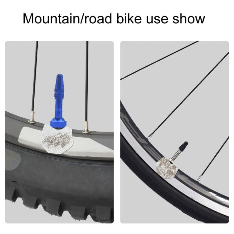ENLEE E-Q234 1pair Bicycle Universal Valve Stickers Bike Touring Wheel Decorative Stripes, Model: G Model