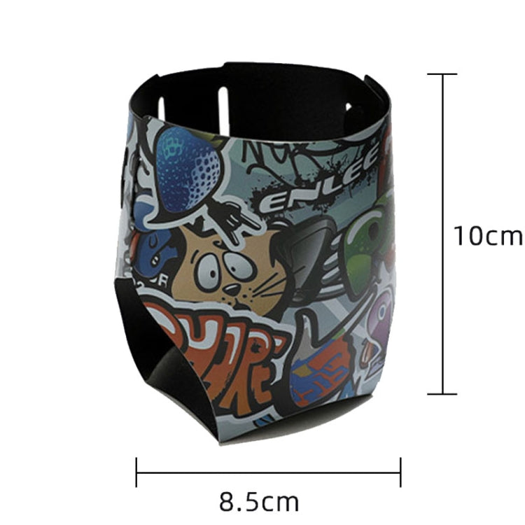 ENLEE Bicycle Water Bottle Cage Mountain Road Bike Universal Folding Water Cup Holder, Model: Beauty