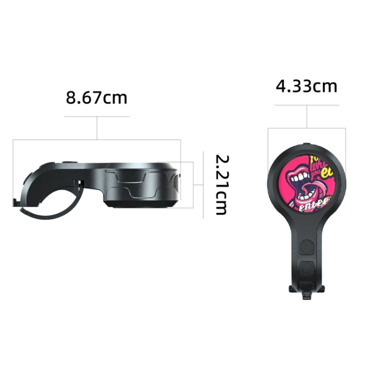 ENLEE EL07 Bicycle Speaker Mountain Road Bike Bell Anti-Theft Alarms, Model: D Model