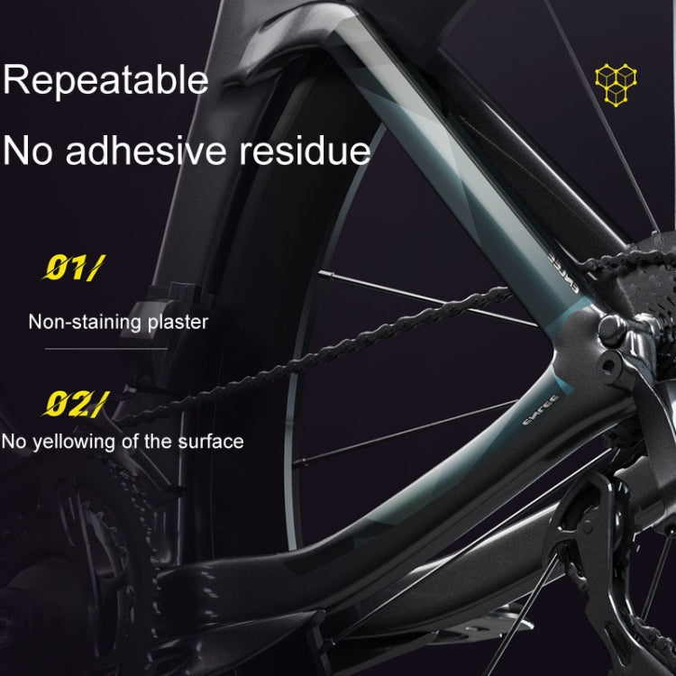 ENLEE E-2210 10pcs /Set Bicycle Jersey Stickers Mountain Bike Frame Protection Adhesive Tape, Model: Anime