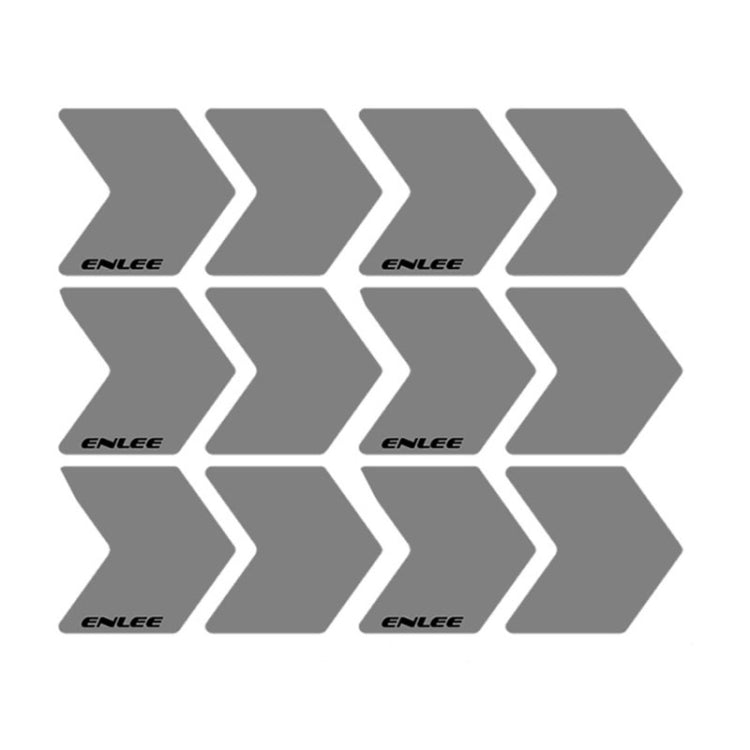 ENLEE E-RS2301 12pcs /Set Bicycle Wheel Set Reflective Sticker Night Cycling Reflective Signs