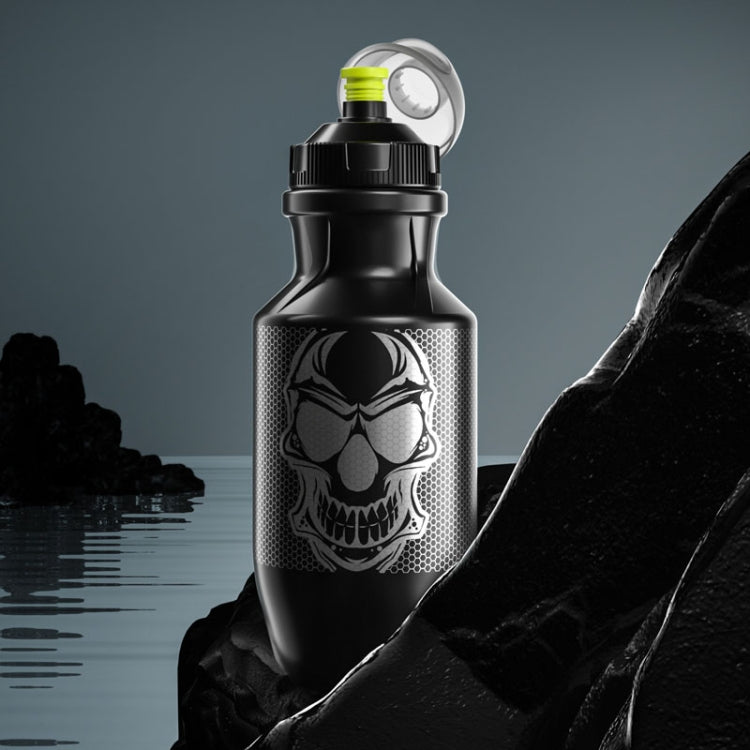 ENLEE E-SH305 Bicycle Water Cup Squeeze Fitness Sports Bottle With Dust Cap 550ml(Gray)