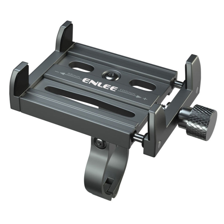 ENLEE Aluminum Alloy Phone Holder Bicycle Riding Fixed Navigation Mount(Titanium)