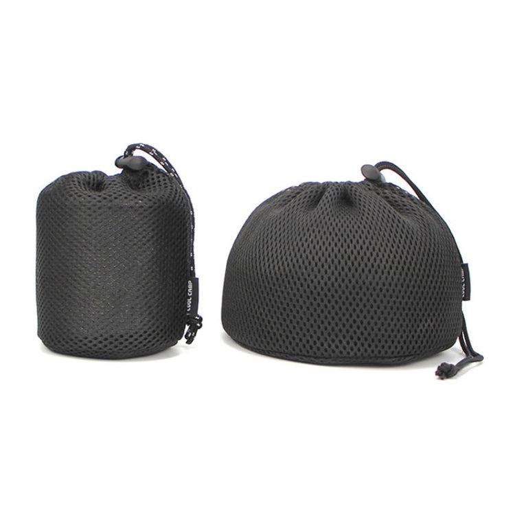 COOL CAMP CF-3019 Outdoor Camping Sandwich Round Bottom Storage Bag Portable Camping Mug Teapot Tableware Mesh Bag, Specification: Large