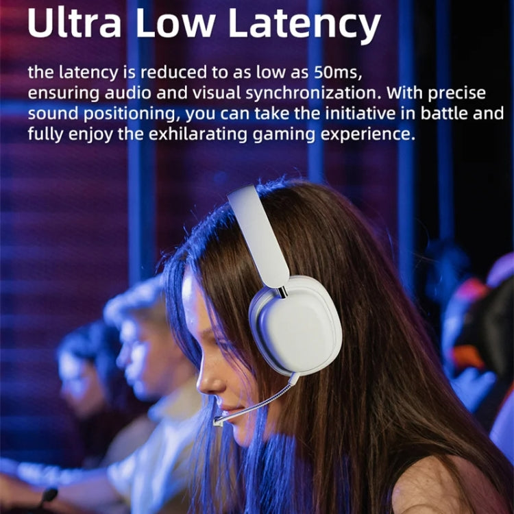SOYTO SY-T1 Wireless Headset Bluetooth Gaming Headset With Plug Play Microphone(White)