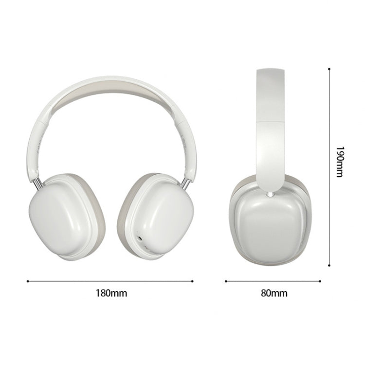 SOYTO SY-T1 Wireless Headset Bluetooth Gaming Headset With Plug Play Microphone(White)