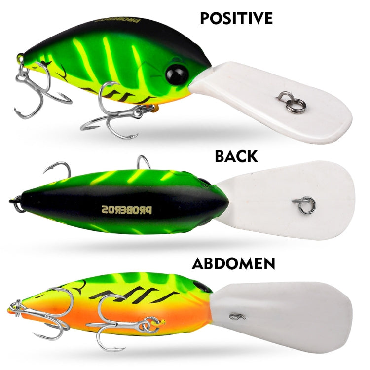 PROBEROS DW574 Bait Floating Rock Plastic Lure Small Fatty Fish Fake Bait Fishing Tackle, Size: 12.5cm/24.5g(Color C)
