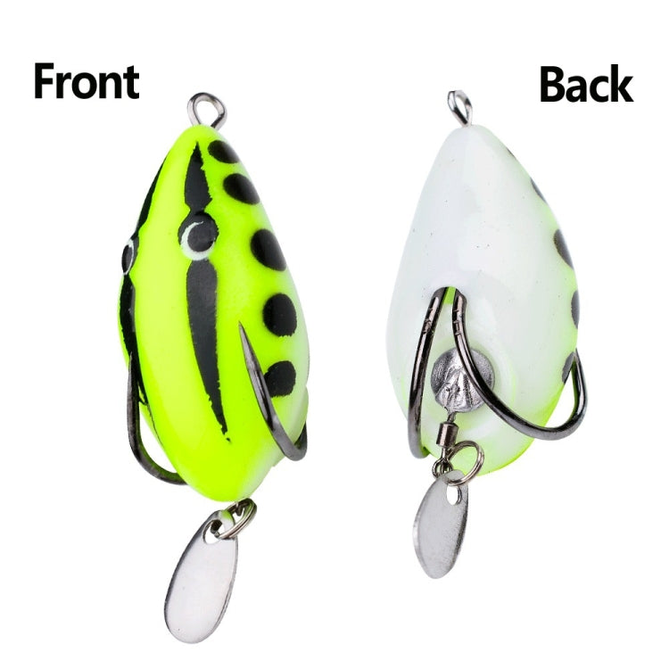 PROBEROS FR038 Simulation Thunderfrog Lure Fake Lure Blackfish Bait Converted Thunderfrog Soft Bait, Size: 5g/4cm(Color D)