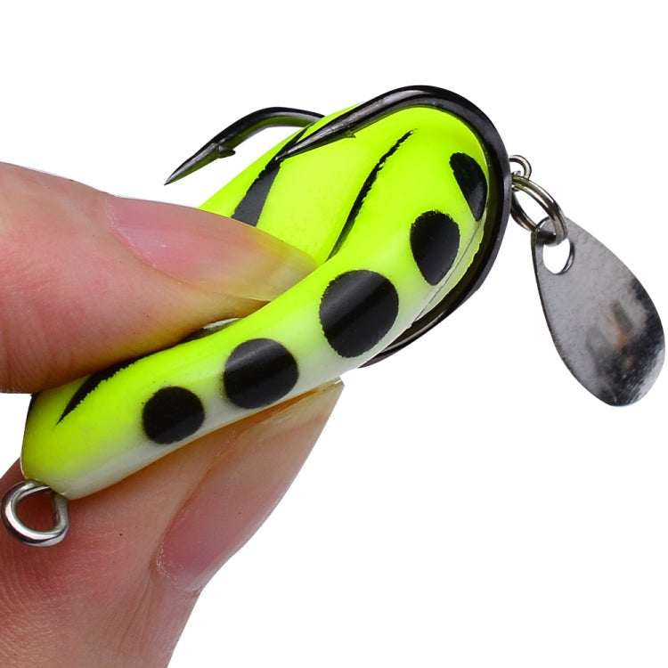 PROBEROS FR038 Simulation Thunderfrog Lure Fake Lure Blackfish Bait Converted Thunderfrog Soft Bait, Size: 5g/4cm(Color E)