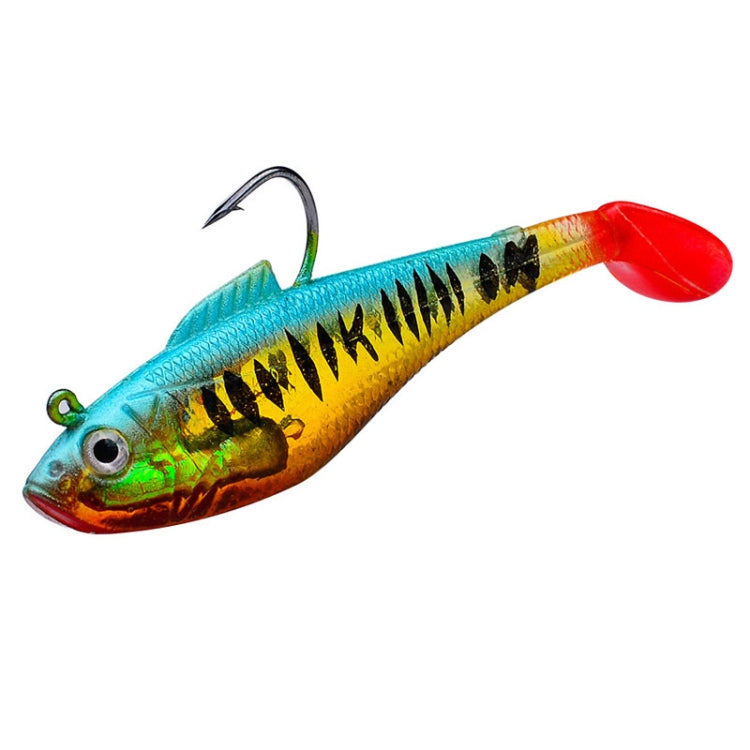 PROBEROS DW6085 Sea Bass Leadfish Soft Lure T-Tail Software Baits Sea Fishing Boat Fishing Bionic Lures, Size: 11cm/24.6g(Color A)