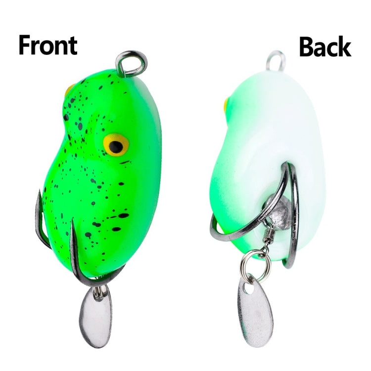 PROBEROS FR039 Mini Thunderfrog Lure Simulation Soft Bait Blackfish Fishing Lure, Size: 7g/4.5cm(Color A)