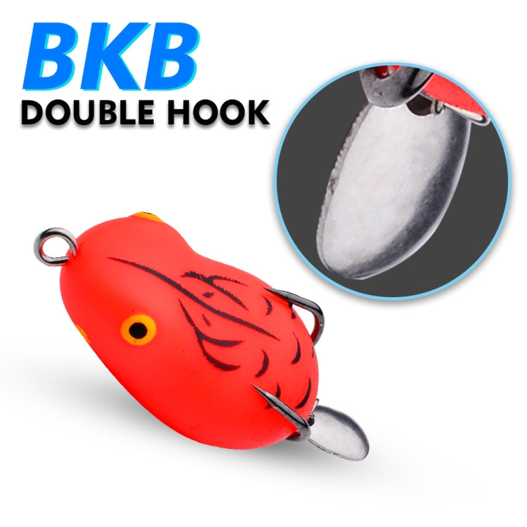 PROBEROS FR039 Mini Thunderfrog Lure Simulation Soft Bait Blackfish Fishing Lure, Size: 7g/4.5cm(Color D)