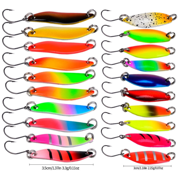 PROBEROS TP031C Sequins Long Casting Metal Bait Warbler Bass Fake Lure