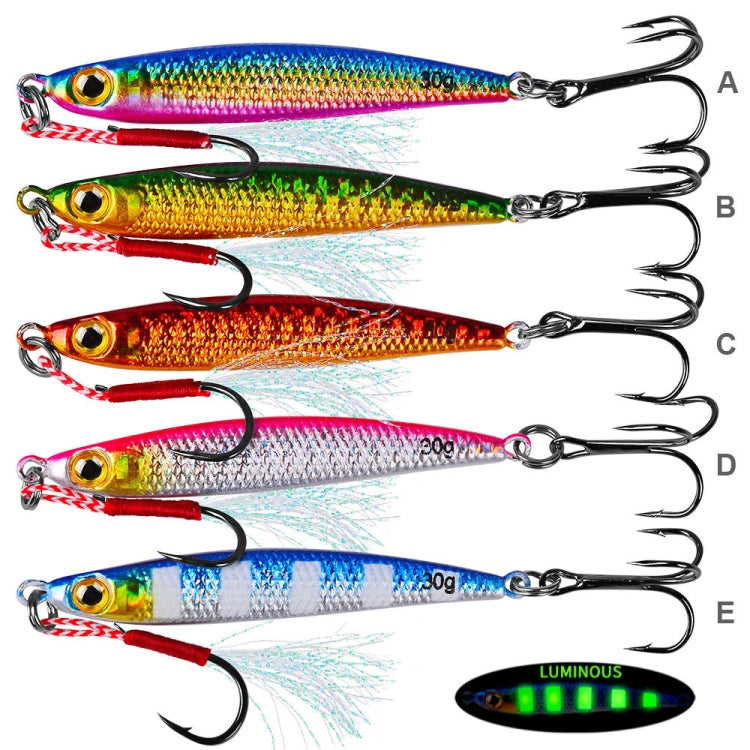 PROBEROS LF127 Long Casting Bait Small Leader Freshwater Sea Bass Fishing Warbler Spinnerbait, Size: 10g(Color B)