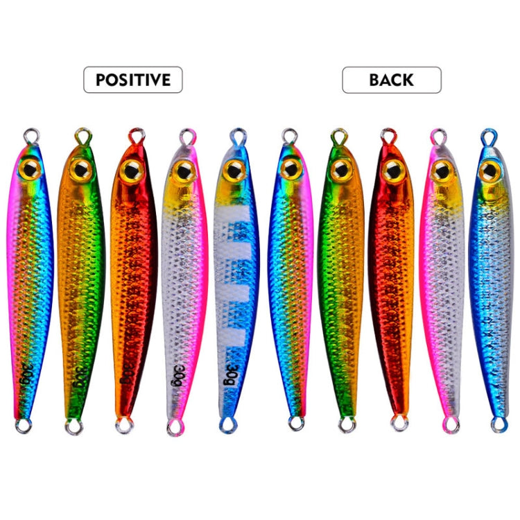 PROBEROS LF127 Long Casting Bait Small Leader Freshwater Sea Bass Fishing Warbler Spinnerbait, Size: 30g(Color D)