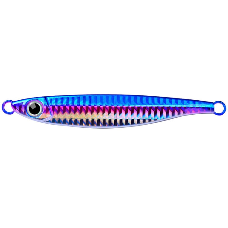 PROBEROS LF121 Fast Sinking Laser Boat Fishing Sea Fishing Lure Iron Plate Bait, Weight: 28g(Color B)