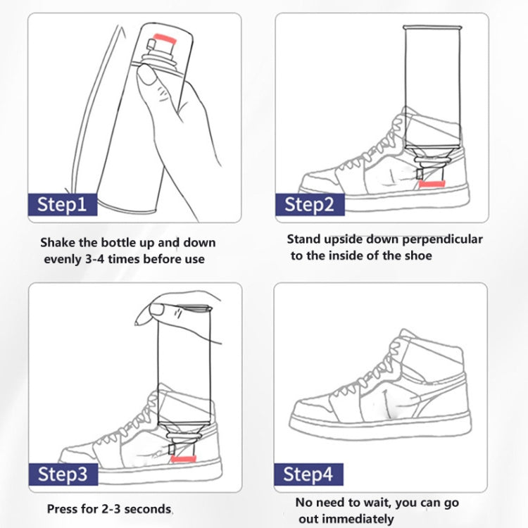 Anti-Odor Foot Sneaker Fragrance Deodorizing Spray For Shoes And Socks, 260ml Peach, 260ml Ordinary, 380ml Sterilization